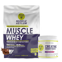 Muscle Whey Protein Bag 1kg + Creatine Fruit Punch 250G