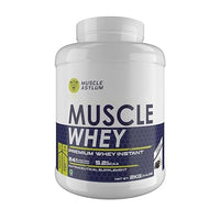 Muscle Asylum- Muscle Whey Protein - 24g Protein, 5.2g BCAA - (50 Servings), 2 Kg (4.4Lbs))