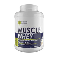 Muscle Asylum- Muscle Whey Protein - 24g Protein, 5.2g BCAA - (50 Servings), 2 Kg (4.4Lbs))