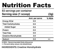 Muscle Asylum Micronized Creatine Monohydrate Powder - 83 Servings, 250gm (Unflavored) & Muscle Asylum- Whey Protein Concentrate 80% - 18g Protein - (Unflavoured, 1 kg / 2.2 lb, 29 Servings)