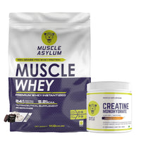 Muscle Whey Protein Bag 1kg + Creatine Orange 250G