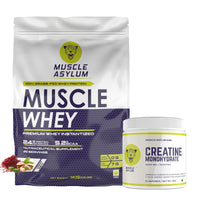 Muscle Whey Protein Box 1Kg & Creatine Unflavored 250g