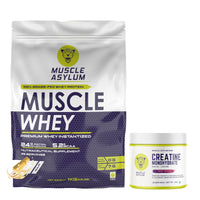 Muscle Whey Protein Bag 1kg with Creatine Fruit Punch 100g