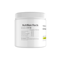 Muscle Asylum CreaGain Creatine Powder 3g - Pure Creatine Supplement for Muscle Growth, Recovery, Strength, and Performance - 83 Servings