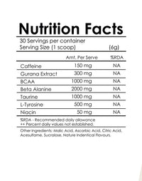 Muscle Asylum Pre-Workout 180g