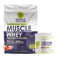 Muscle Whey Protein Bag 1kg + Creatine Orange 250G