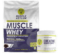 Muscle Whey Protein Box 1Kg & Creatine Unflavored 250g