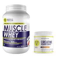 Muscle Whey Protein 1kg and Creatine Orange 250g