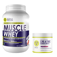 Muscle Whey Protein and Creatine Fruit Punch 100g