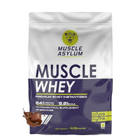 Muscle Asylum Premium 1kg Whey Protein Blend - 24g Protein Per Serving For Muscle Building & Recovery,25 Servings