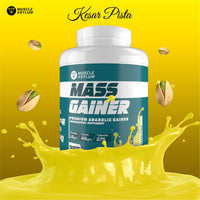 Muscle Asylum- Muscle Mass Anabolic Gainer- 14g Protein, 48g carbs, 275g Calories High Calorie Mass Gainer Weight Gainer Powder