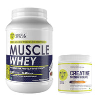 Muscle Whey Protein 1kg and Creatine Orange 250g