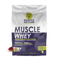 Muscle Asylum Premium 1kg Whey Protein Blend - 24g Protein Per Serving For Muscle Building & Recovery,25 Servings
