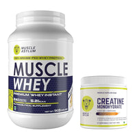 Muscle Whey Protein 1kg and Creatine Orange 250g