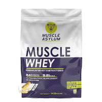 Muscle Asylum Premium 1kg Whey Protein Blend - 24g Protein Per Serving For Muscle Building & Recovery,25 Servings
