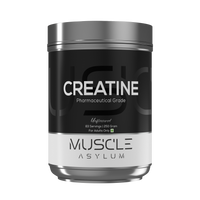 Muscle Asylum Pure Creatine Monohydrate Powder | 250 G,62 Servings | With Genuine Lab Reports | Enhanced Muscle Strength & Power | Fast Recovery | Increased Muscle Mass,1 Count (83 Serving)