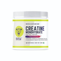 Muscle Asylum Creatine Monohydrate Powder - 62 Servings, 250gm (Black Grape)