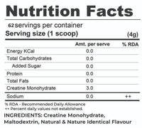 Muscle Asylum Creatine Monohydrate 62 Servings Powder- 250gm (Black Grape)