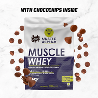 Muscle Asylum Premium Whey Protein 1kg l 24g Protein/Serving For Muscle Building & Recovery, 25 Servings