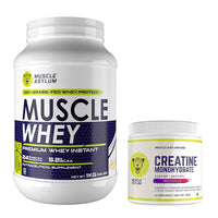 Muscle Whey Protein 1kg and Creatine Fruit Punch 250g